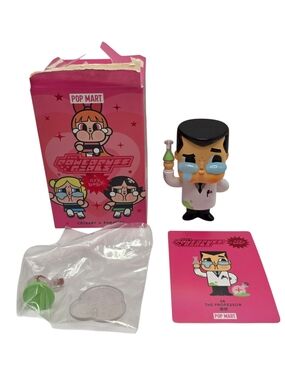 Pop MART Crybaby x Powerpuff Girls Series Collectible Figures - THE PROFESSOR